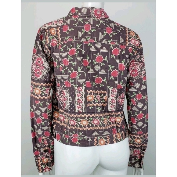 New Gramicci Jamie Button Up Boho Print Jacket - Picture 4 of 7